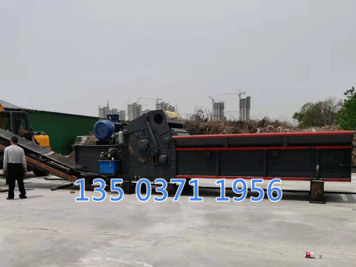 柴油機移動式木頭破碎機